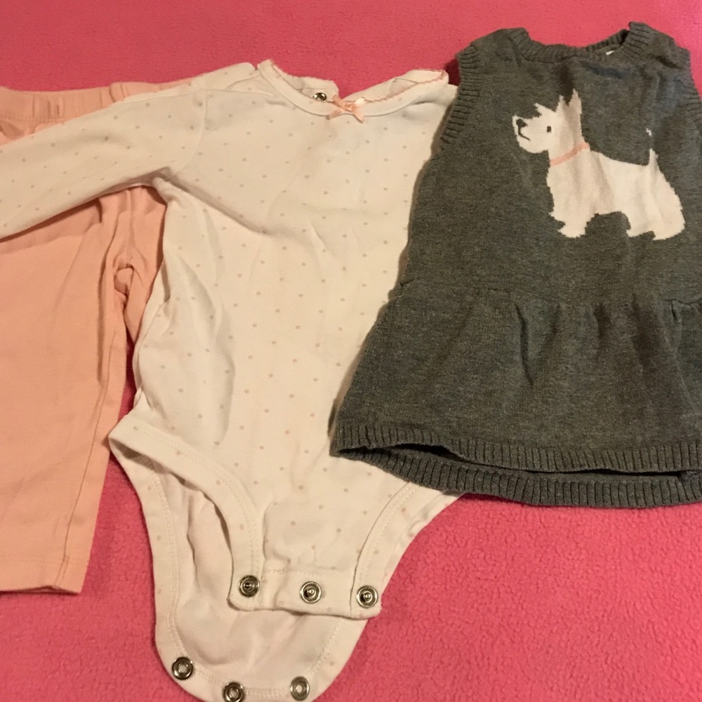 Baby girls 3 pc set